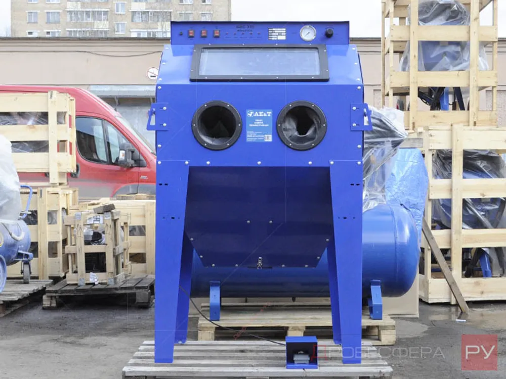 Пескоструйная камера AE&T T06303 350л инжекторная