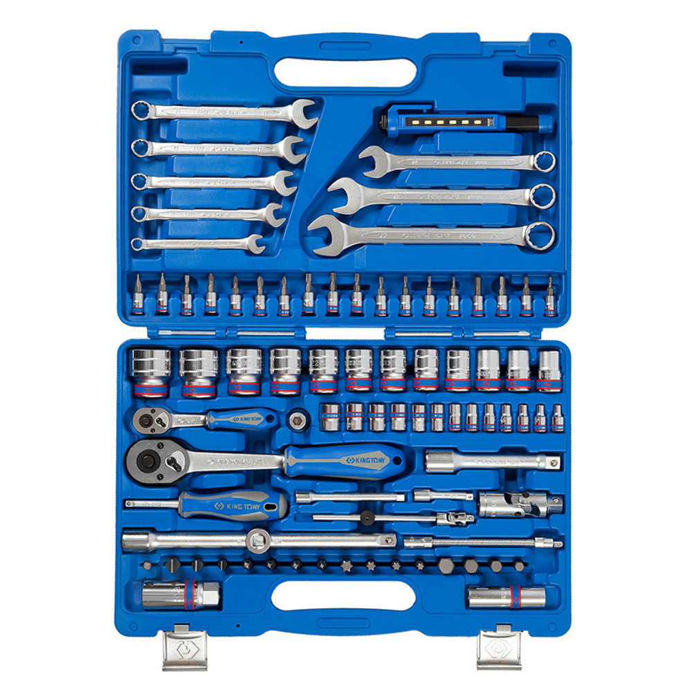 KING TONY (7582MR) Набор инструментов универсальный, 83 предмета