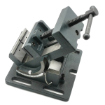 Тиски станочные BESTELLI сверлильные, наклоняемые, серия QKD