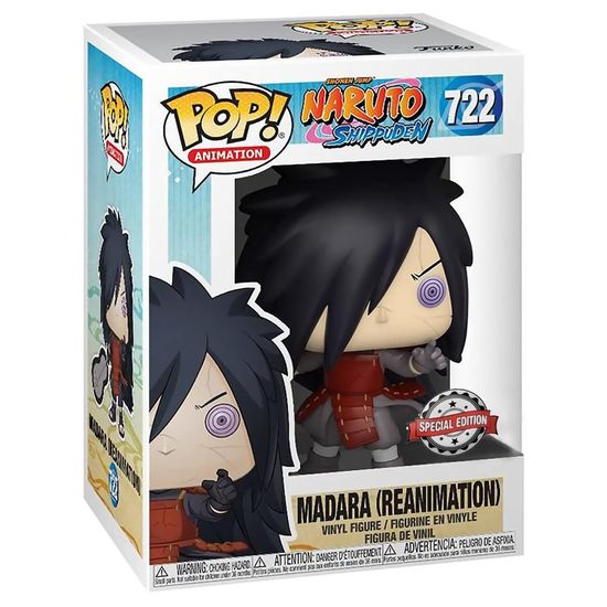 Фигурка Funko POP! Animation Naruto Shippuden Madara Reanimation (Exc) (722) 45627 / Фигурка Фанко ПОП! по мотивам аниме "Наруто", Учиха Мадара