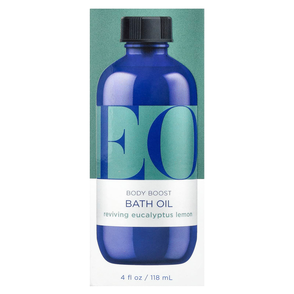 EO Products, Масло для ванн Body Boost, восстанавливающий эвкалипт и лимон, 118 мл (4 жидк. унц.)