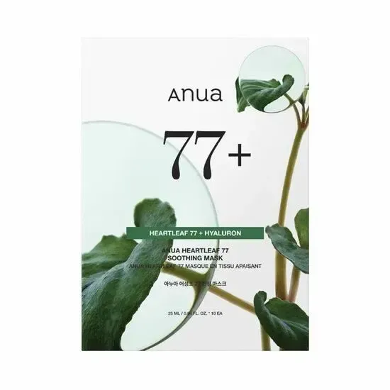 Anua Тканевая маска на основе хауттюйнии - Heartleaf 77% Soothing Sheet Mask 25 мл