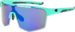 Спортивные очки GOG Athena / Matt Turquoise-Black / White-Blue Lens