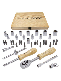 Набор инструментов 38пр. 1/4''(6гр.) RockForce##Rock FORCE RF-2382-5