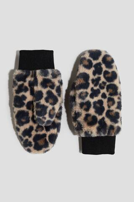 H&M Варежки, леопардовый