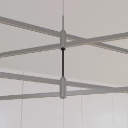 Коннектор жесткий ART-APRIORI-CON-ROD-E-L186 (BK, вертикальный) (Arlight, IP20 Металл, 3 года) 044800