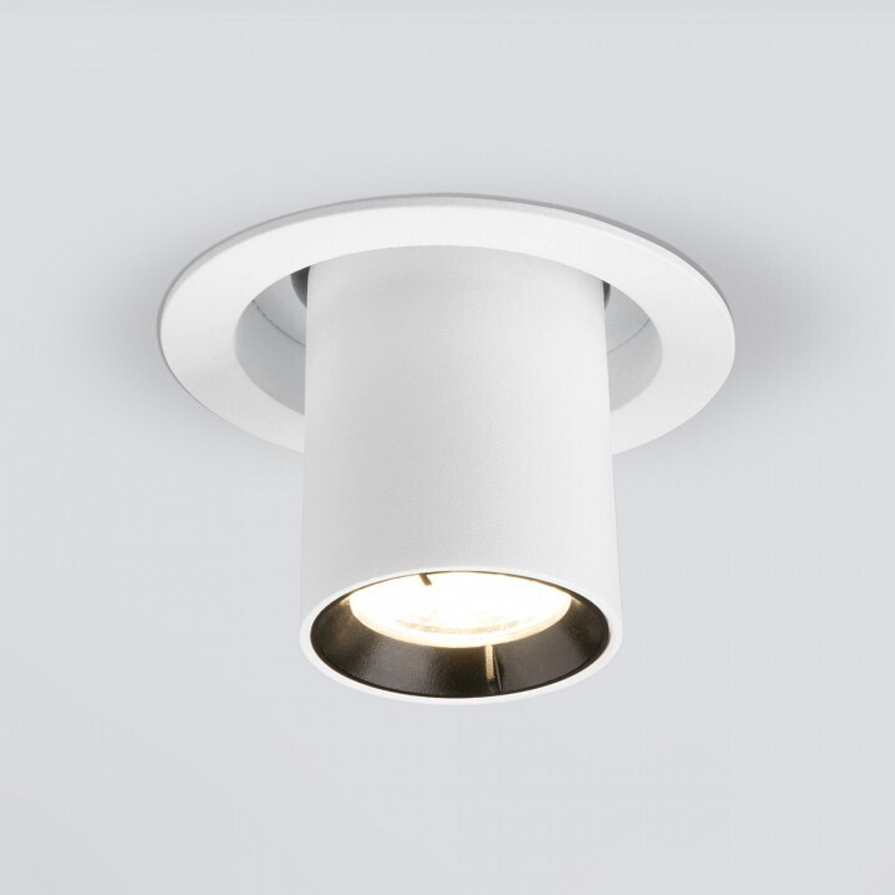 Встраиваемый светильник Elektrostandard 9917 LED 10W 4200K серебро