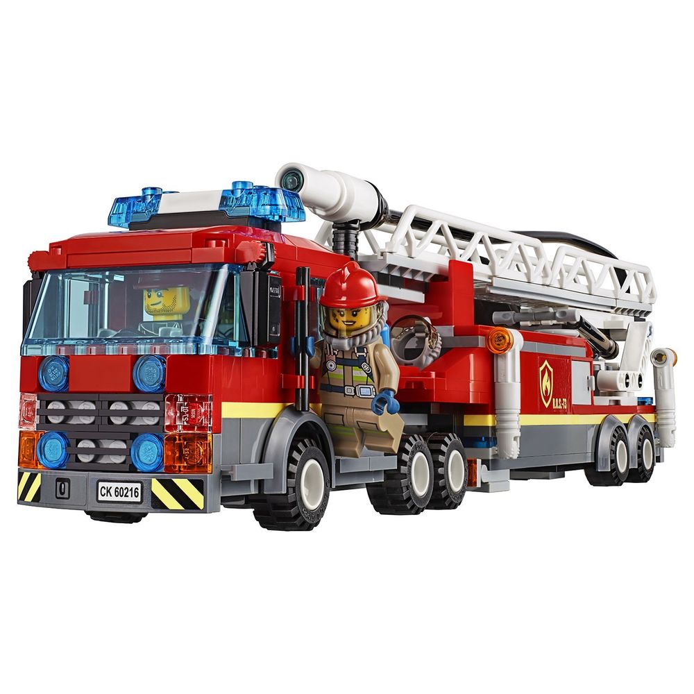 Центральная пожарная станция City Fire LEGO