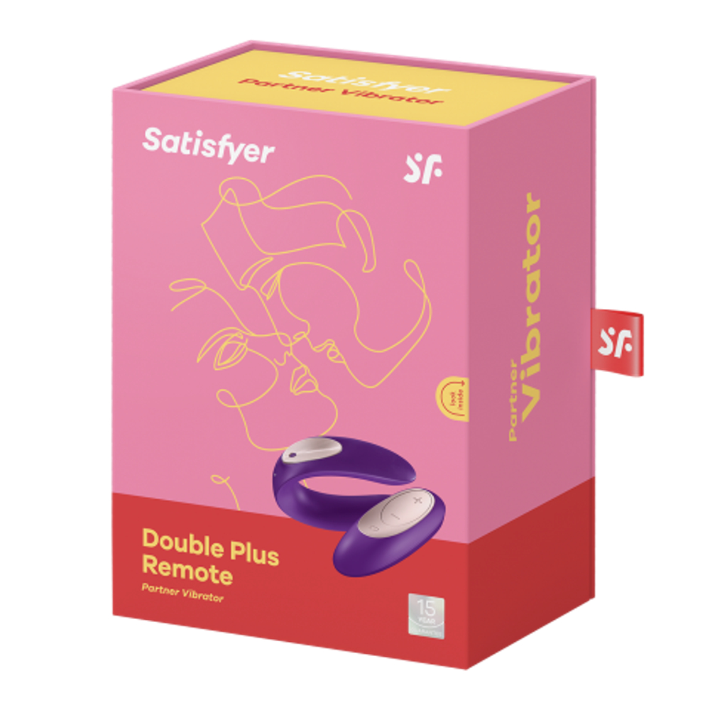 Стимулятор для пар Satisfyer Double Plus Remote
