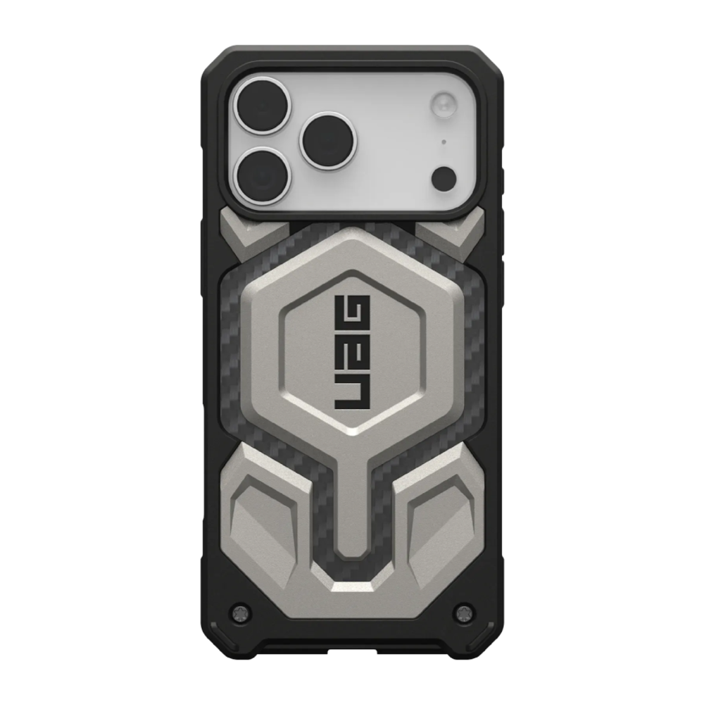 Защитный чехол MagSafe UAG Monarch Pro для iPhone 17 Pro Max Композитный гибридный чехол с очень высоким уровнем защиты при падении и вырезом для Контроллера камеры
