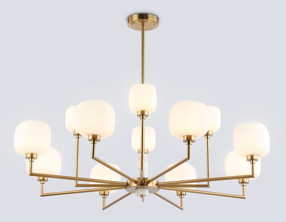 Ambrella Люстра на штанге с мрамором Ceramo Modern LH53019