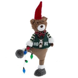 GAEM Игрушка набивная с подсветкой "Медвежонок" (2хAAA н/п), L31 W11,5 H60/47 см