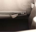 HERMÈS Birkin 25 Himalaya Niloticus Crocodile Diamond‑Encrusted Palladium Hardware, новая
