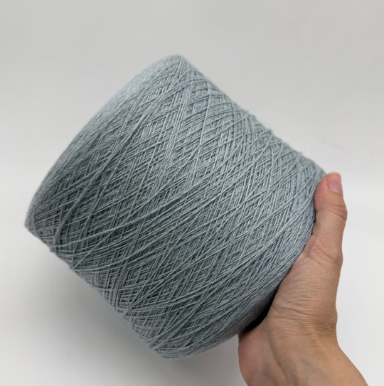 Пряжа Todd&Duncan Cashmere 4/28 (100% кашемир), 700м/100гр, бледно-васильковый меланж