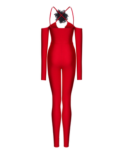 Комбинезон с розой из бифлекса