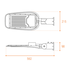 Уличный светильник WOLTA STL-70W/05 70Вт 5700К IP65