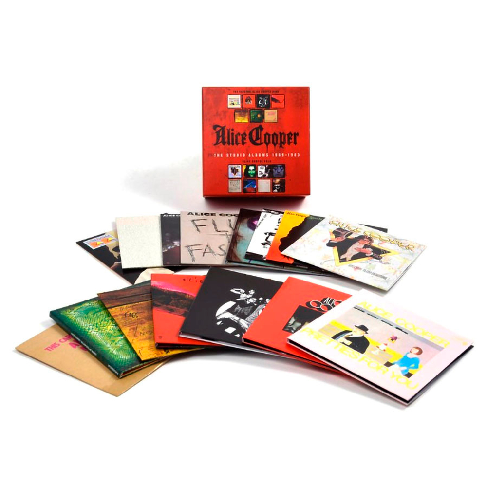 Компакт-диск The Studio Albums 1969-1983 — Alice Cooper Solo — Alice Cooper  купить в интернет-магазине Collectomania.ru