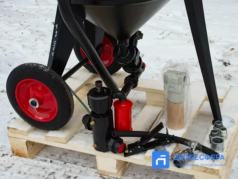 Дробеструйный аппарат PST-PS-250-3 без рукава TWIN