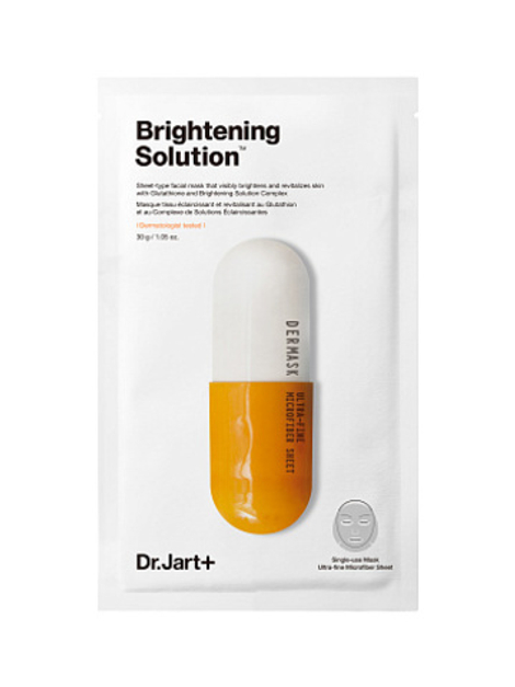 Маска порционная Dr.Jart + "Капсулы красоты" Детокс Brightening Solution