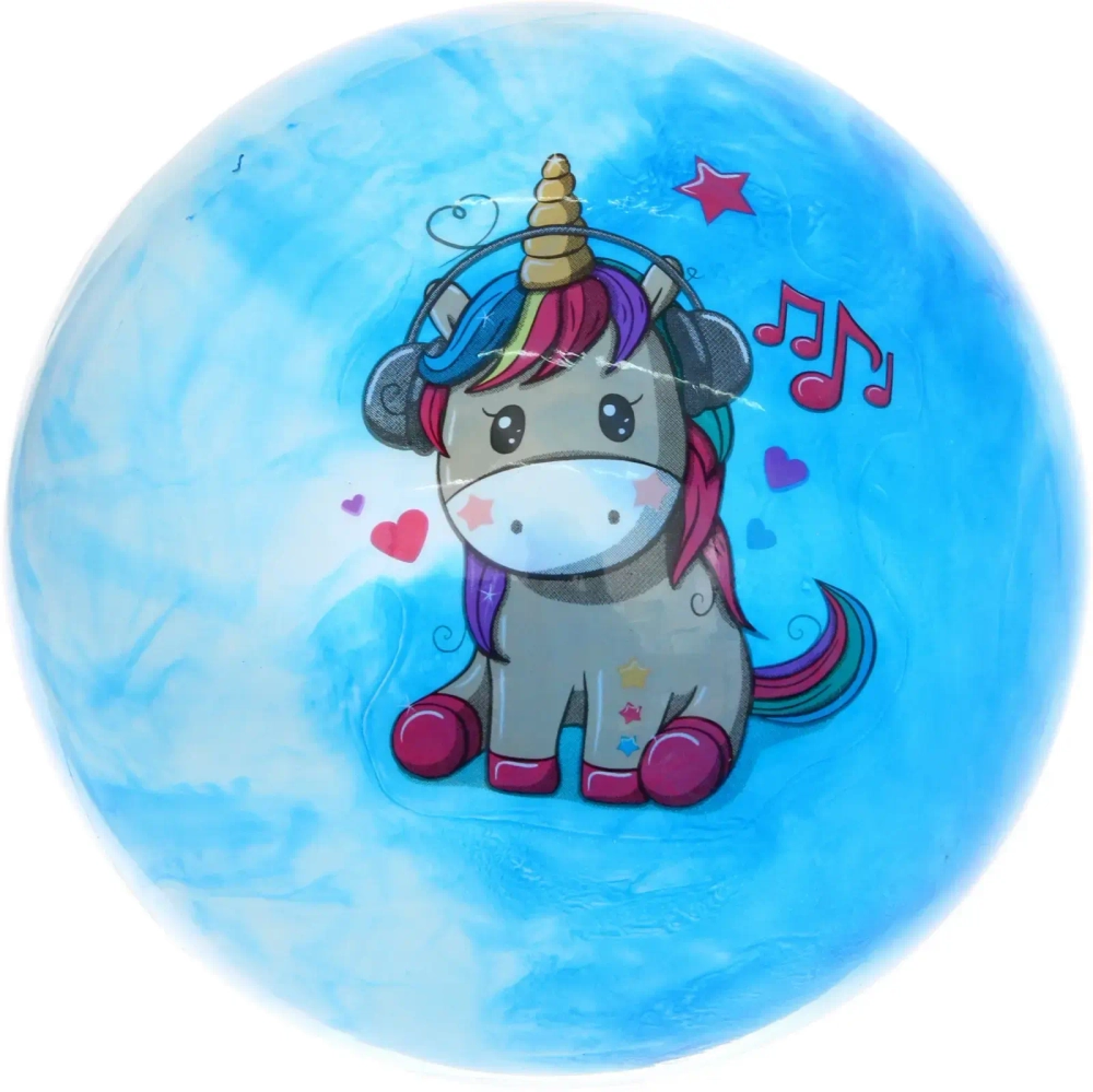 Мяч 22 см «Единорожек» (60 гр.)