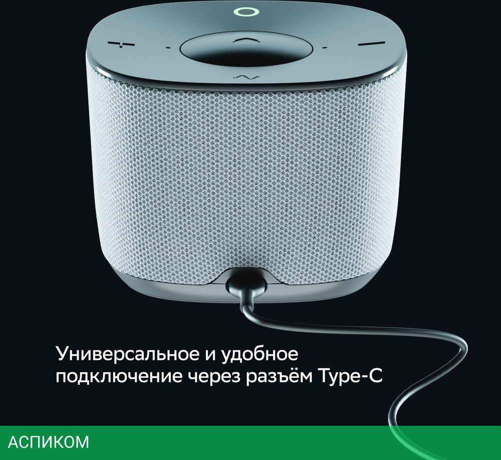 Умная колонка Sber Boom Home серый (SBDV-00171G)