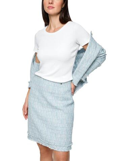 Marc Cain Футболка из фактурной ткани