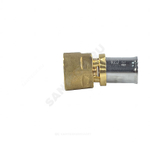 Муфта для МП/PE-X труб латунь пресс Дн 20х1/2" ВР RM109 Giacomini RM109Y037