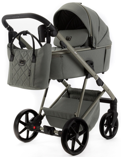 Детская коляска Adamex Delta Natura 2 в 1 DN-7-SALVIA (ШАЛФЕЙ)