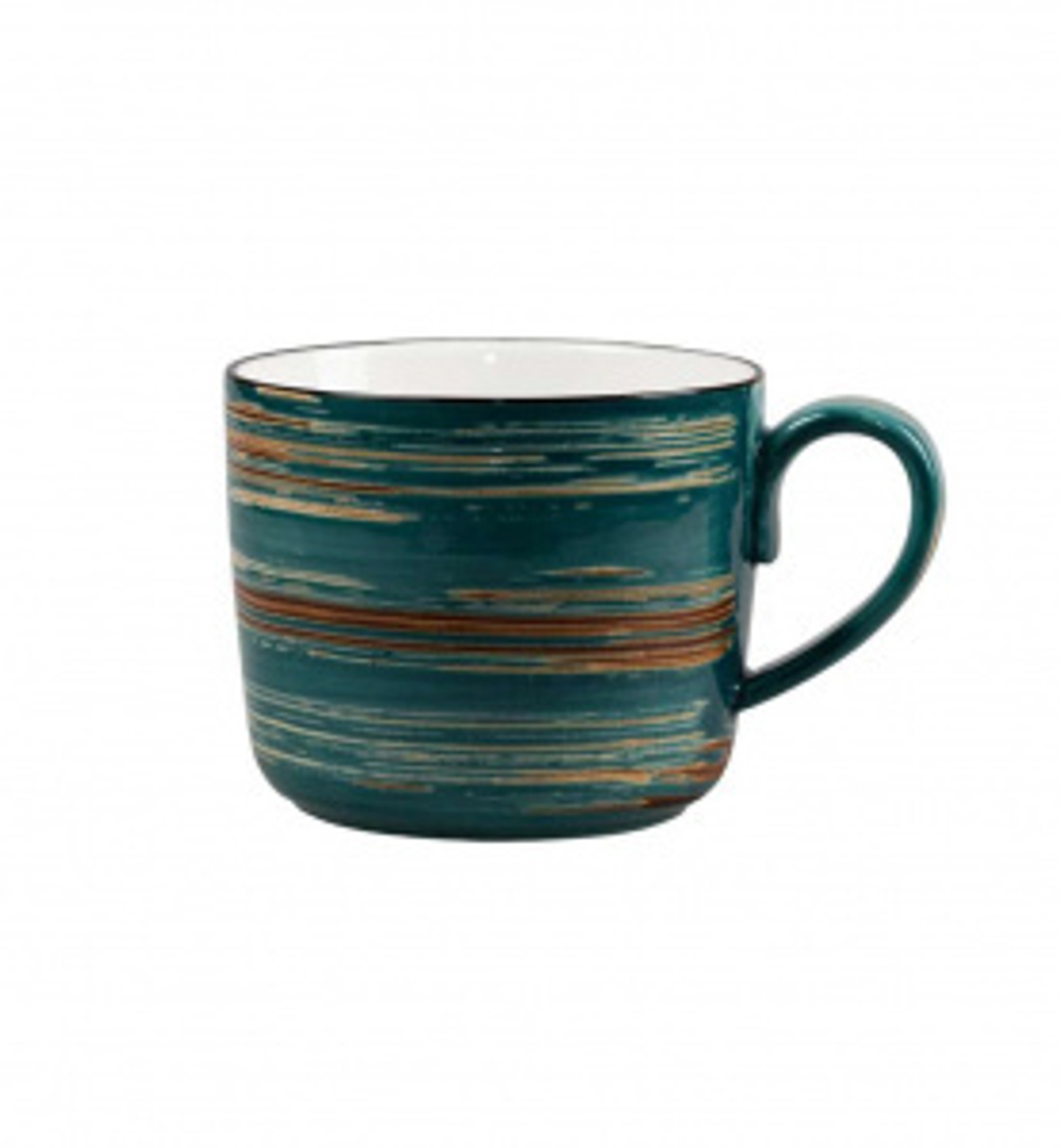 Кружка серия Texture Dark Green Lines 350 мл