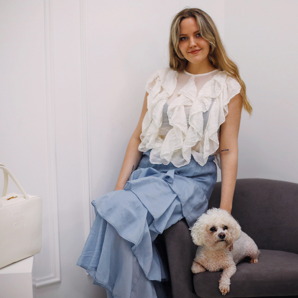 Блуза, цвет белый, терракот, Италия