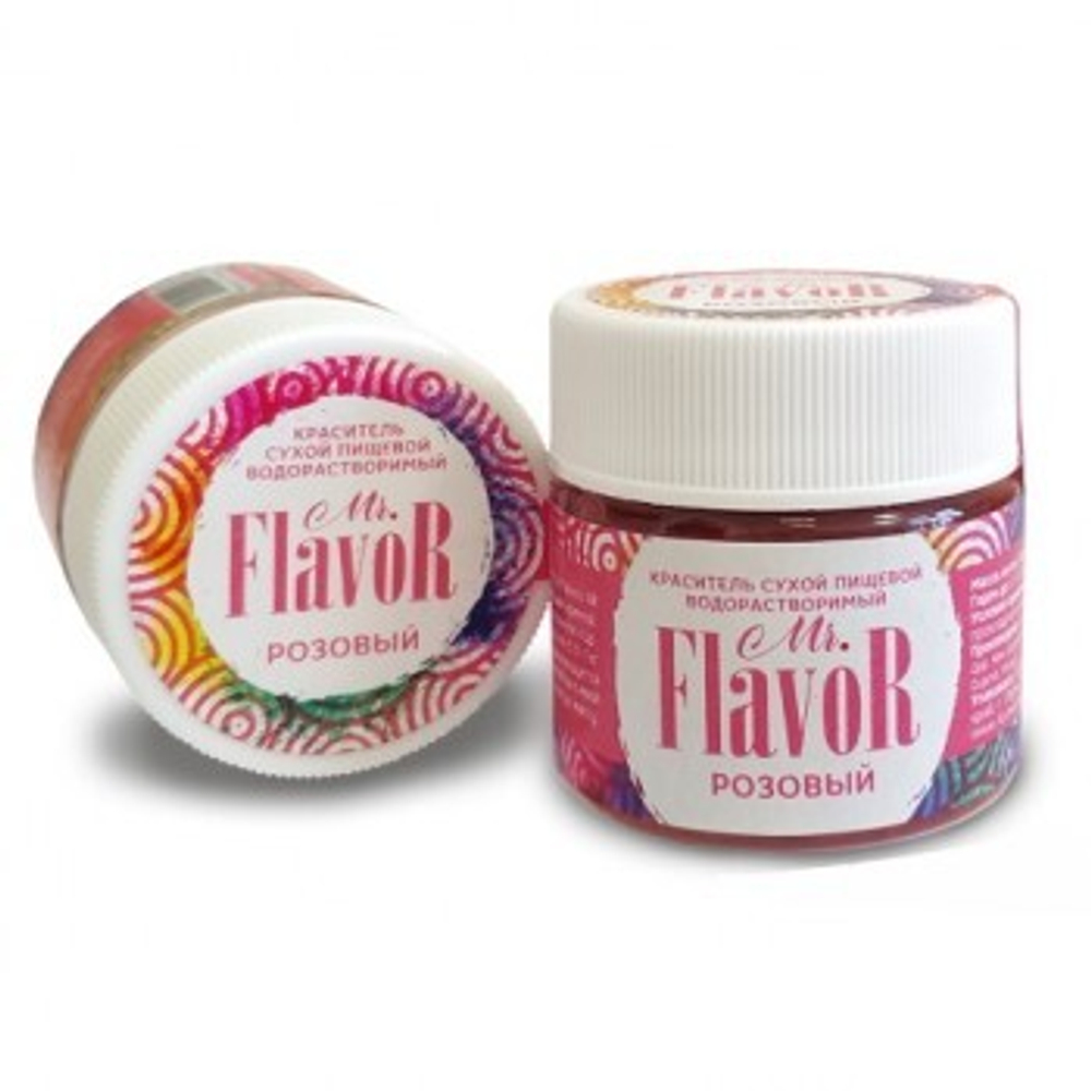 Краситель сухой водорастворимый mr.flavor розовый 5г