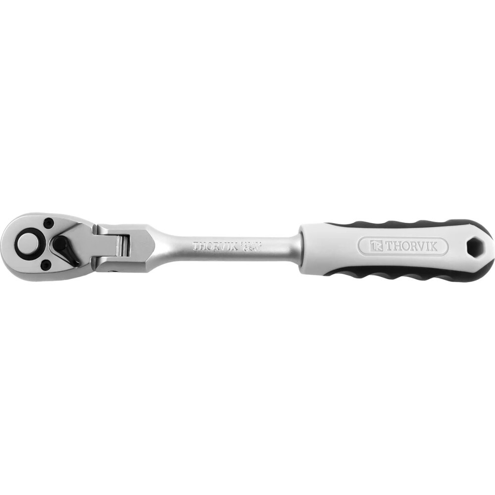 Рукоятка трещоточная THORVIK с шарниром 1/4"DR, 72 зубца   S1R472