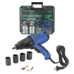 Гайковерт ударный электрический 1/2''(230V, 1020W, 600Нм) с комплектом головок (17, 19, 21, 23мм) RockForce##Rock FORCE RF-03071 ( 50167к)