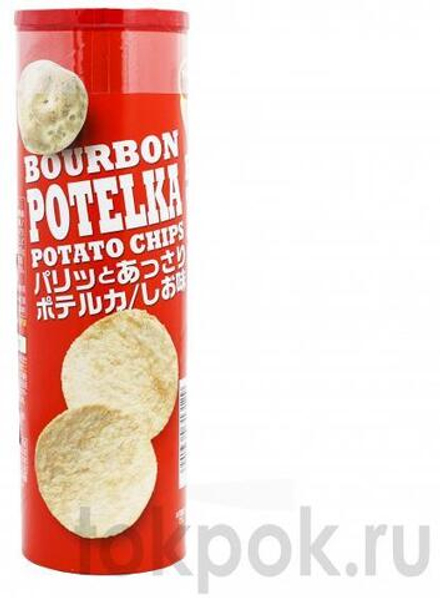 Чипсы картофельные Bourbon Potelka, 65 гр