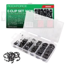 Стопорные кольца наружные, набор 300пр. RockFORCE RF-06884