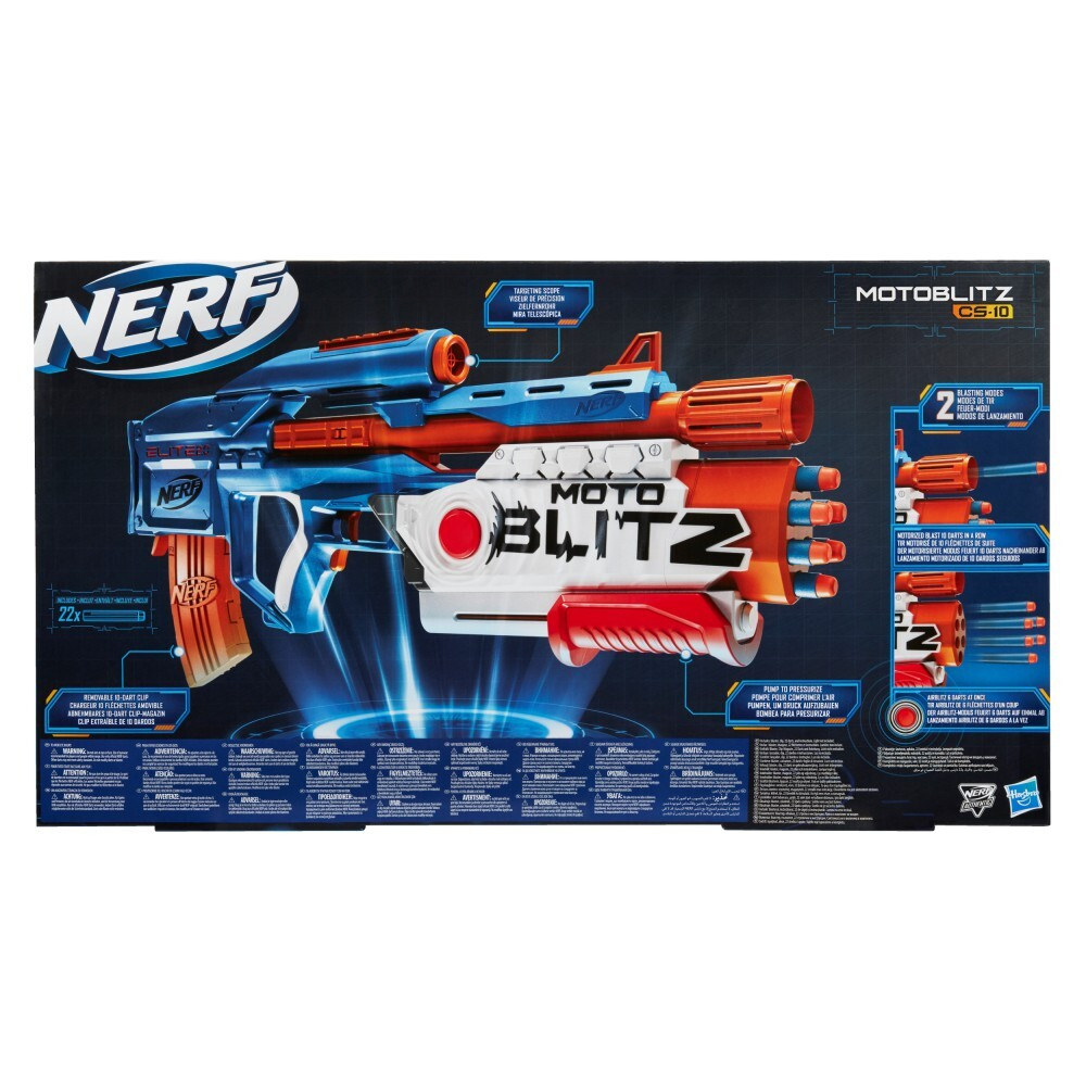 Hasbro Nerf Elite 2.0 - Пусковая установка Motoblitz CS-10 + стрелы F5872 / артикул   F5872  / GTIN 5010994124397
