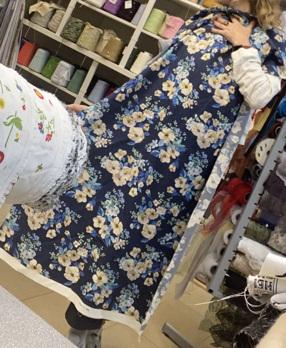 Ткань Кади вискоза Блумарин (Италия) ш-135см цена за 1м