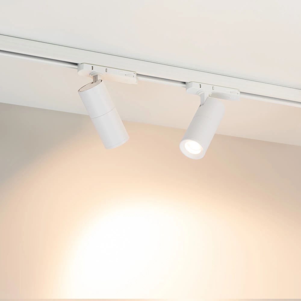 Светильник LGD-ARTEMIS-TRACK-4TR-R55-12W Warm3000 (WH, 8-80 deg, 230V, TRIAC) (Arlight, IP20 Металл, 5 лет) 058639