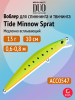 Воблер DUO Tide Minnow Sprat 100 SF, CCC0676 Mat Mullet Pink Back
