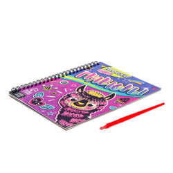 Гравюры для девочек «Лама», 10 гравюр, со штихелем