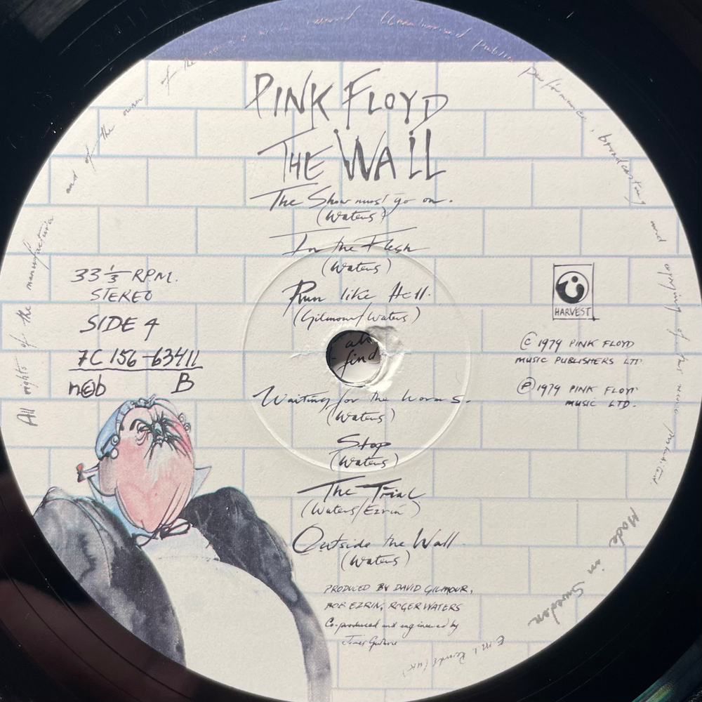 Pink Floyd - The Wall 2LP (Швеция 1979г.)