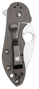 Складной нож Spyderco Dice C182CFTIP c клинком из стали CTS-XHP, рукоять карбон