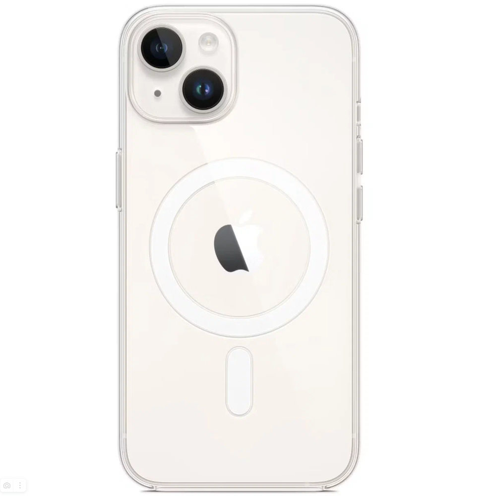 Силиконовая накладка Clear Case MagSafe IPhone 14