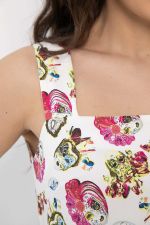 Платье Цветочные узоры (белое) П13504-30М LT Collection