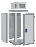 Камера холодильная POLAIR КХН-1,28 Мinicellа МВ 1 дверь (1000х1150х2395) 80 мм