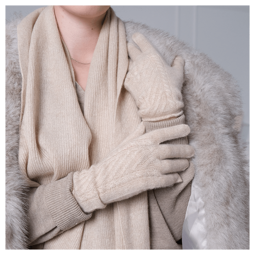 Перчатки из кашемира «Волшебное прикосновение»