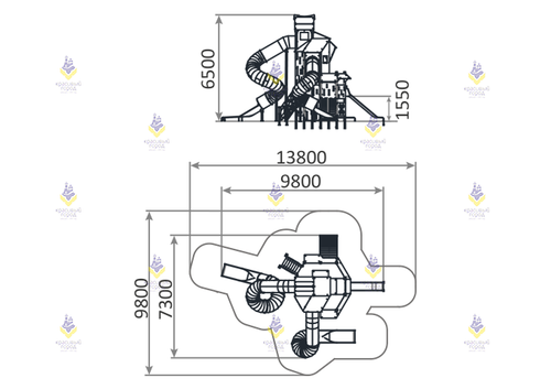 Игровой комплекс «Небесное дерево»