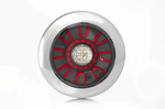 Фонарь заднего хода Fristom FT-314 LED CHROME 3-функциональный 12/36V