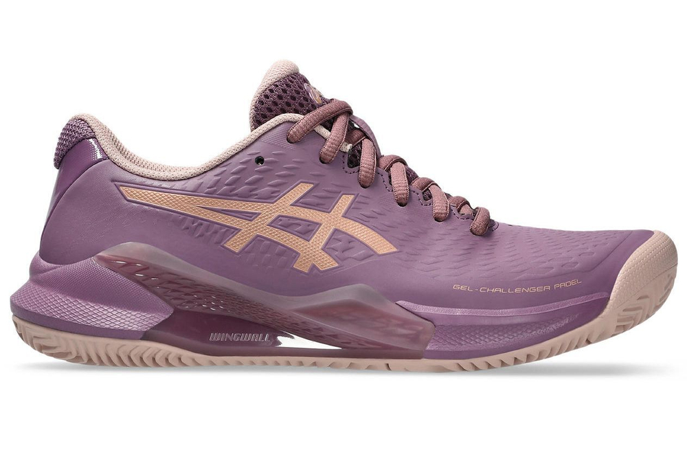 Женские кроссовки для Падел Asics Gel-Challenger 14 Padel - dark ube/rose gold