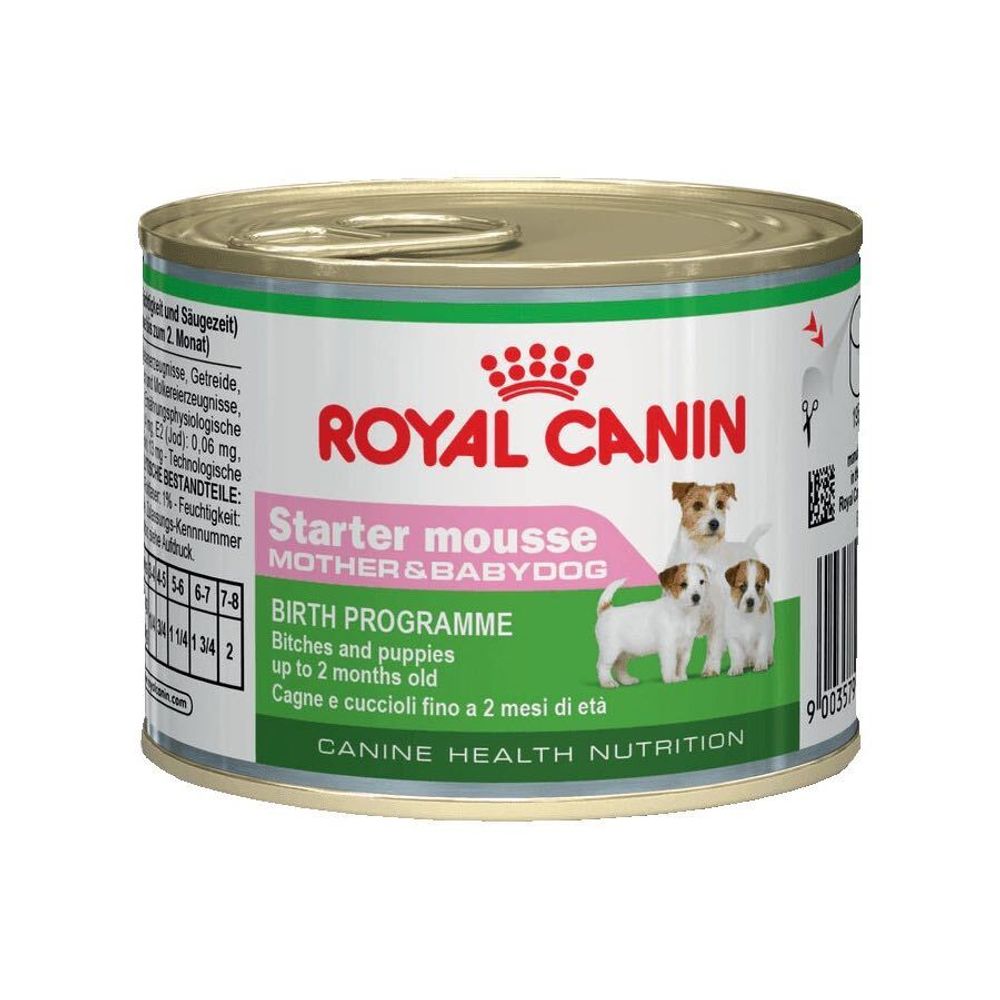 Royal Canin для щенков Starter Mousse Dog Can (в паштете) 195 гр.